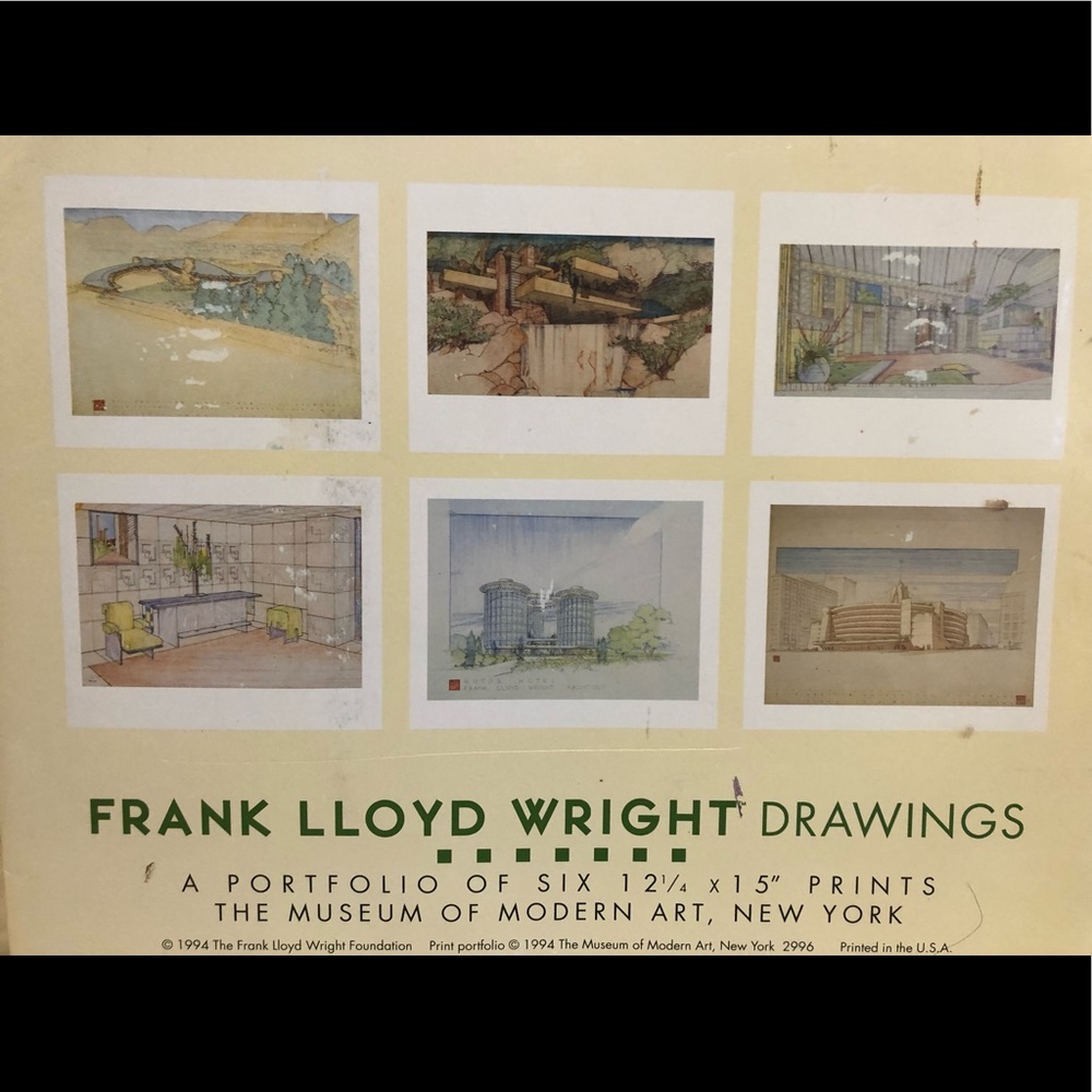 Museum of modern Art Frank Loyd Wright Print